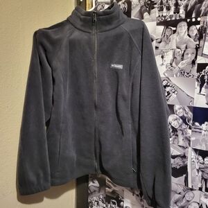Columbia Charcoal Fleece Jacket